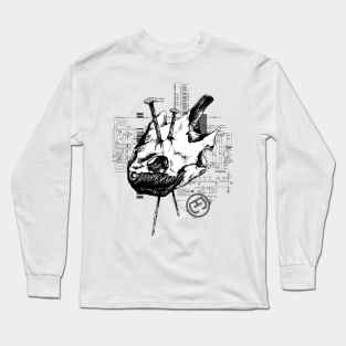 Turtle skull -  Echo Gear Long Sleeve T-Shirt